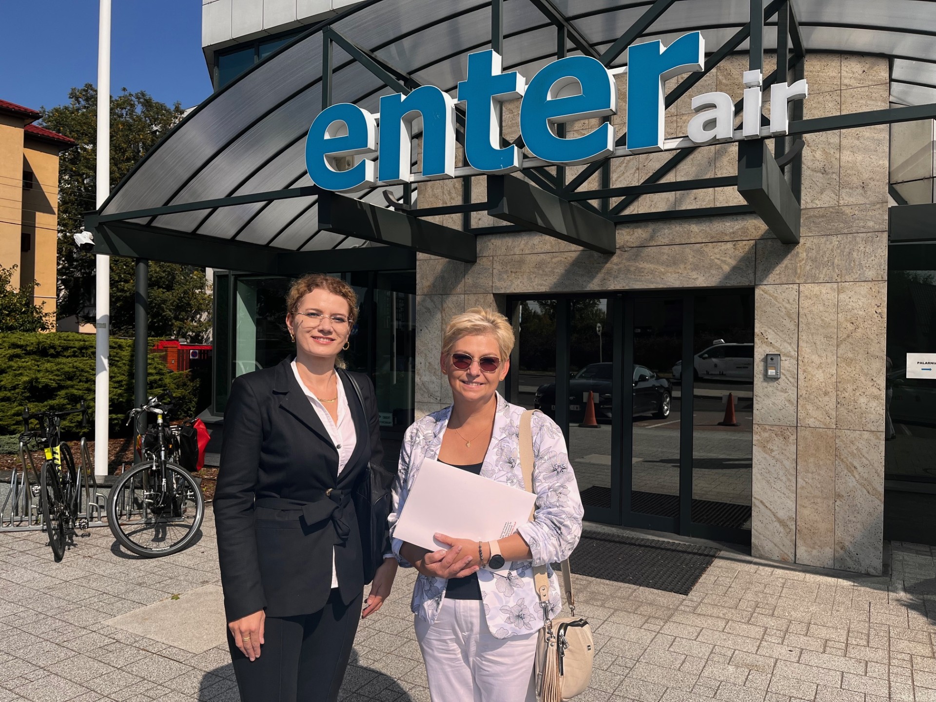 Spotkanie z przedstawicielkami zarządu Enter Air