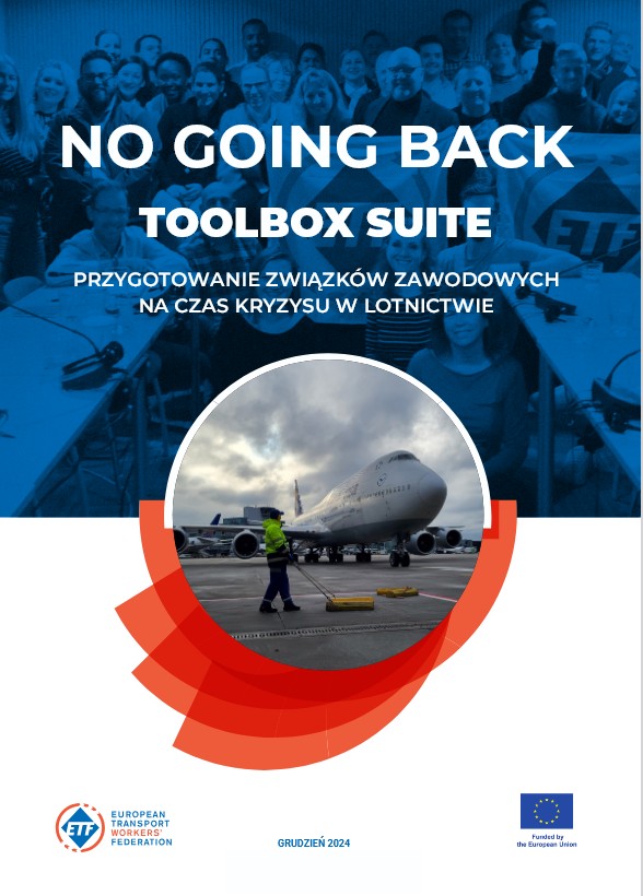 No going back. Toolbox suite. Przygotowanie związków zawodowych na czas kryzysu lotnictwie.   